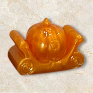 Le carrosse citrouille orange