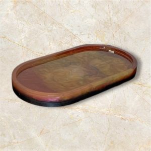 Plateau/Vide-poche en Résine Epoxy Fait Main - Élégance et Utilité Réunies